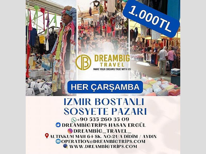 IZMIR BALÇOVA SOCIETY MARKET EVERY WEDNESDAY